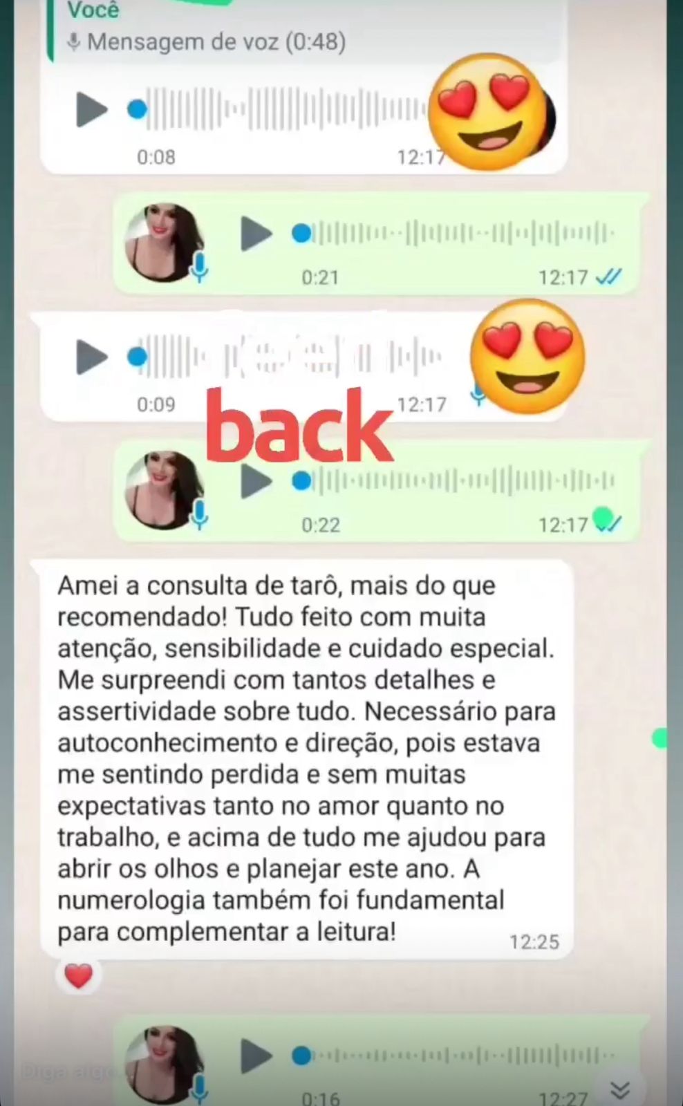 Testemunho Cliente Satisfeita